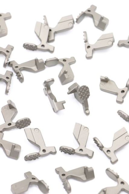 V Seven 308 S7 Tool Steel Bolt Catch For .308/DPMS/SR-25 NiB Matte Silver - V Seven