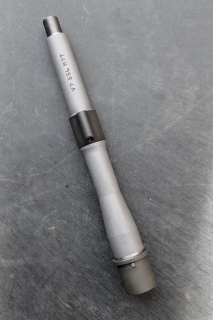 V Seven AR-15 5.56 Stainless Match Barrel Medium Contour 8.5in 556M7T 8.5 - V Seven