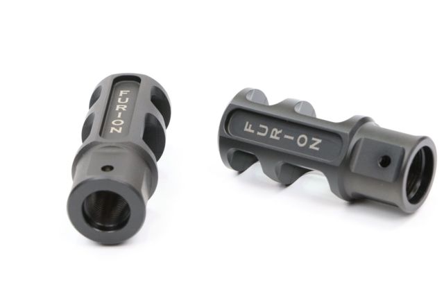 V Seven Furion Muzzle Brake 5/8 X 24 Ionbond Black MB3G 7.62/6.8BLK - V Seven