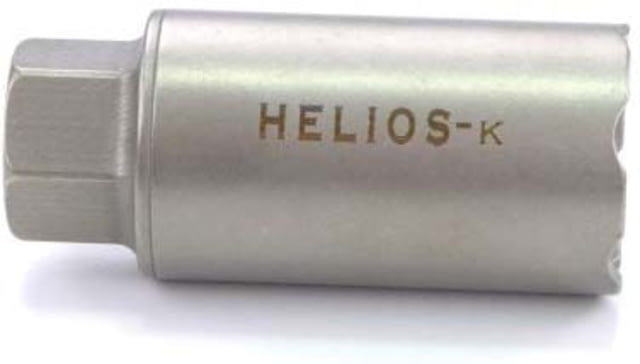V Seven Helios-K Linear Compensator 1/2X28 for 5.56 Raw Titanium MBHEK 556 - V Seven