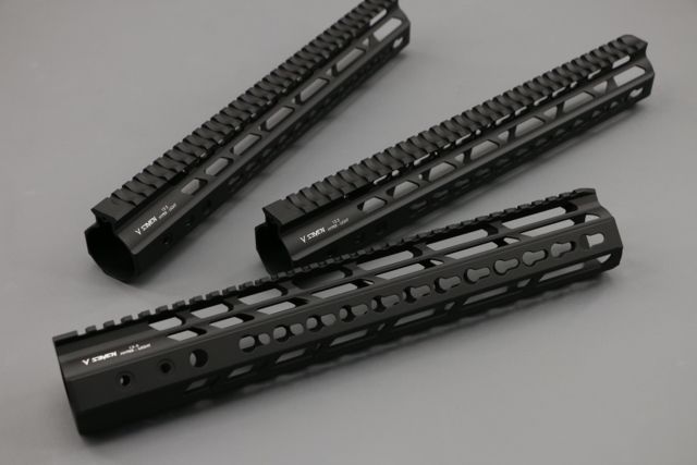 V Seven AR-10 .308 Hyper-Light Magnesium Handguard 13.5in Keymod HYPLIGHT 13.5KM308 - V Seven