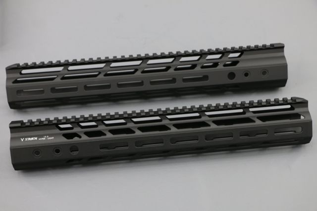 USED V Seven AR-10 .308 Hyper-Light Magnesium Handguard 13.5in M-Lok HYPLIGHT 13.5ML308 - V Seven