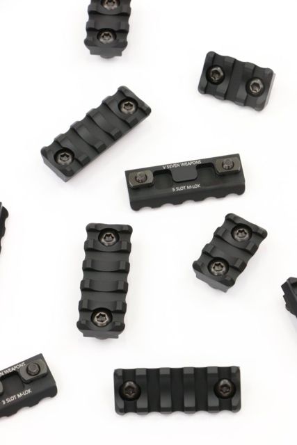 V Seven Lightweight M-Lok Rail Section 3 Slot - V Seven