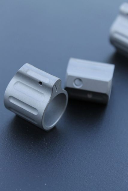 V Seven Titanium .750 Gas Block Pin On Ionbond Black - V Seven