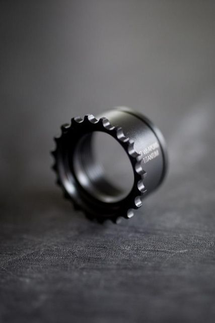 USED V Seven Titanium Gi Barrel Nut Ionbond Black GIBNUT-BLK - V Seven