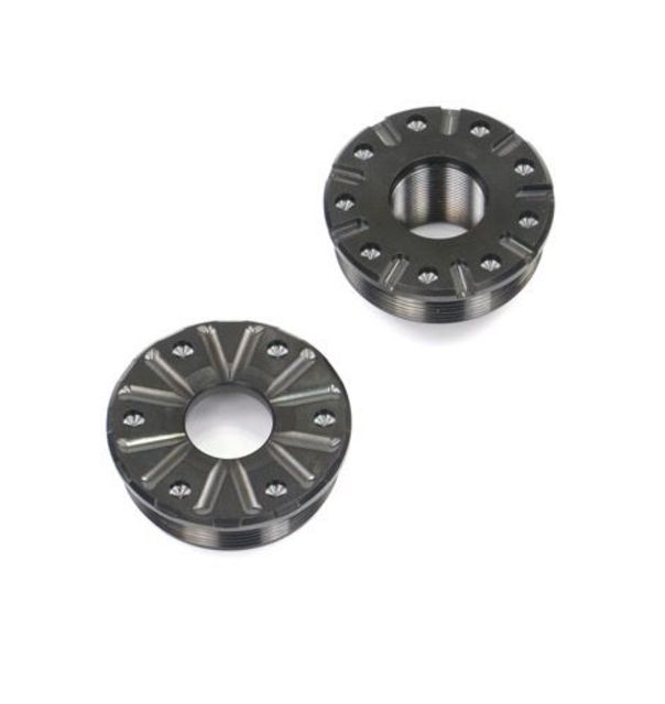 V Seven Titanium Hybrid 46 Direct Thread Mount 5/8x24 DLC Finish Black - V Seven