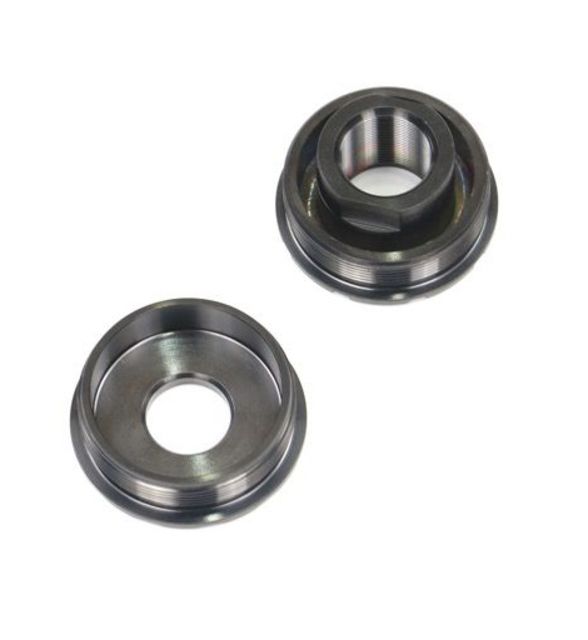 V Seven Titanium Hybrid 46 Front Cap Black - V Seven