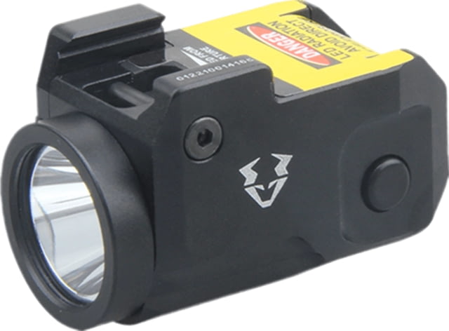 Vaide Scrapper Subcompact LED Pistol Flashlight White 500 Lumens Black - Vaide