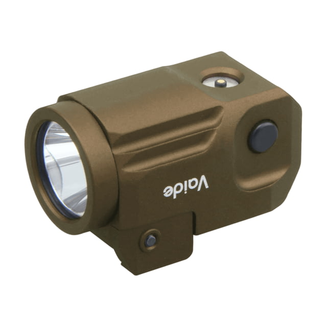 Vaide Scrapper Subcompact LED Pistol Flashlight White 500 Lumens Chorme - Vaide