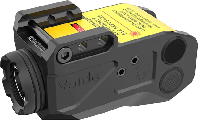 Vaide Scrapper Red Laser Flashlight Combo Black - Vaide