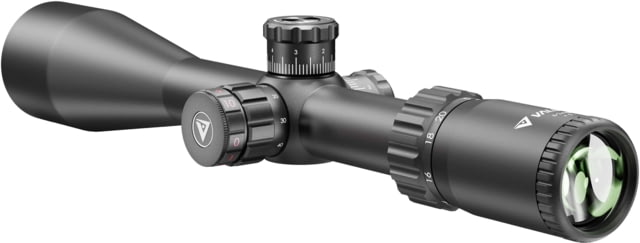 Valiant Optics Lynx Rifle Scope 4-16x50mm 30mm Tube Second Focal Plane SF SIR Mil-Dot Red Illuminated Reticle Black - Valiant Optics