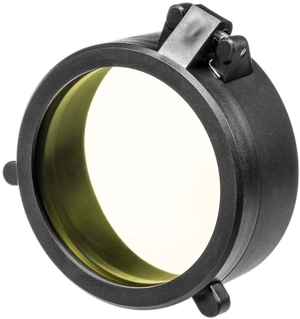 Valiant Optics Transparent Flip-Up Lens Cover 59mm Black/Yellow - Valiant Optics