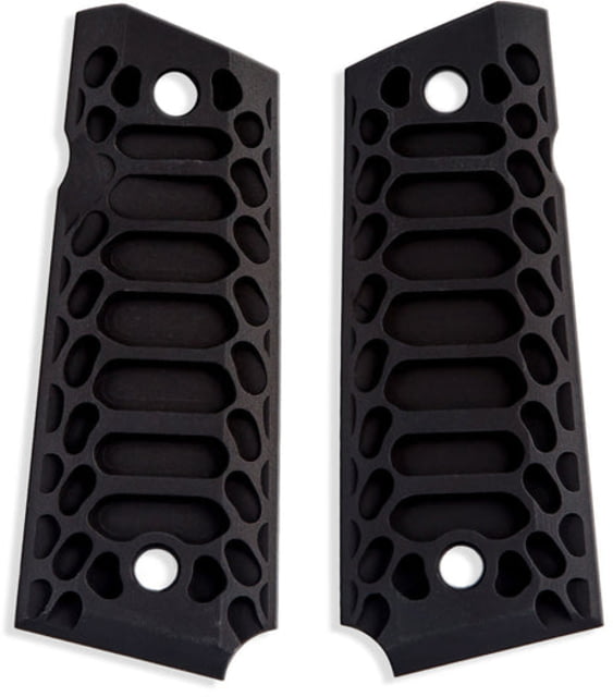 Valkyrie Dynamics Cobra Officers1911 Grips Black Compact/Officers - Valkyrie Dynamics