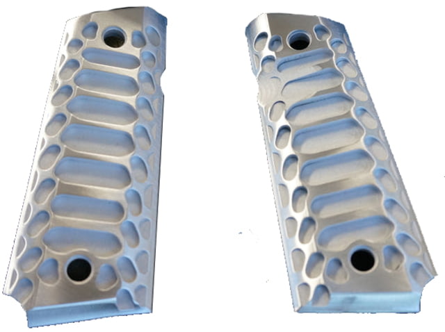 Valkyrie Dynamics Cobra Officers1911 Grips Brushed Compact/Officers - Valkyrie Dynamics