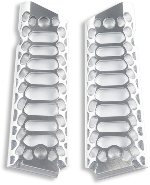 Valkyrie Dynamics Cobra Skeleton 1911 Grips Brushed Government/Commander - Valkyrie Dynamics