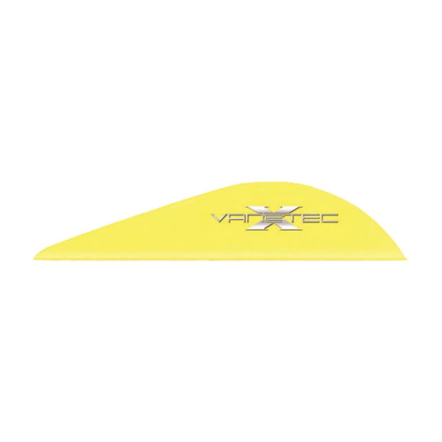 Vanetec Super Spine Vane Flo Yellow 1.8 in. 100 pk. - Vanetec