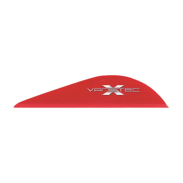 Vanetec Super Spine Vane Raspberry Red 1.8 in. 100 pk. - Vanetec