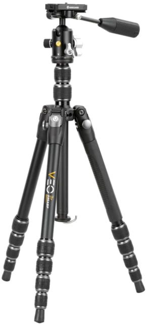Vanguard Aluminum 4 in 1 Tripod w/ Ball Head Pan Handle Monopod 235 ABP Black - Vanguard