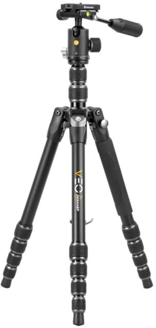 Vanguard Aluminum 4 in 1 Tripod w/ Ball Head Pan Handle Monopod 265HABP Black - Vanguard