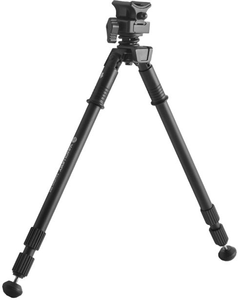 Vanguard Equalizer 2QS Aluminum Bipod Black - 28in Max Height - Vanguard