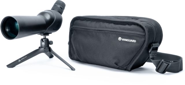 Vanguard Vesta 460A 15-50x60mm Angled Spotting Scope Kit w/ Tabletop Tripod and Soft-Sided Carrying Bag Black Vesta 460A - Vanguard
