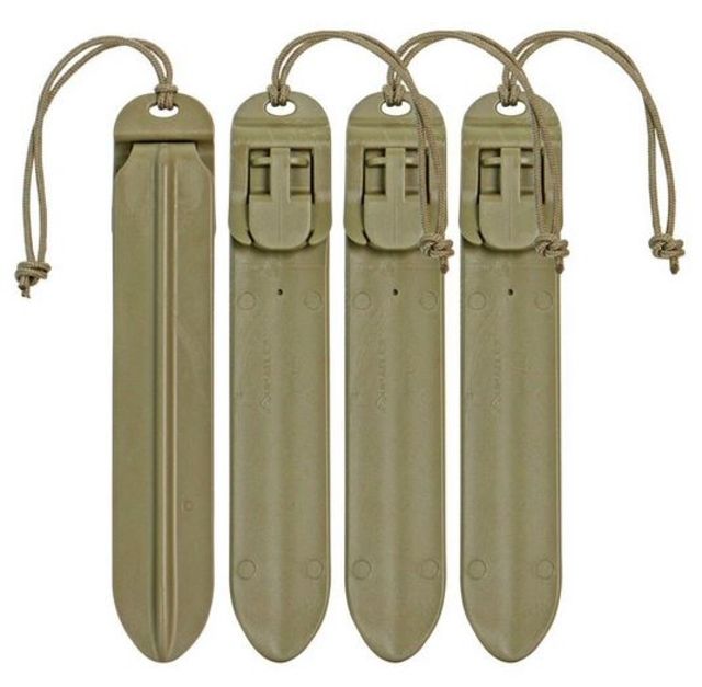 Vanquest Gear 5in MOLLE STICKS STIX 4 Pack Coyote Tan Small - Vanquest Gear