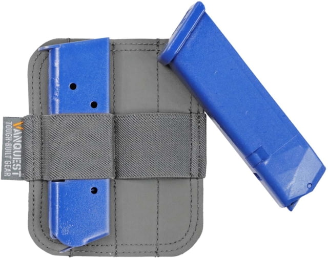 Vanquest Gear Double-Magazine Holder Hook and Loop Insert Wolf Gray - Vanquest Gear