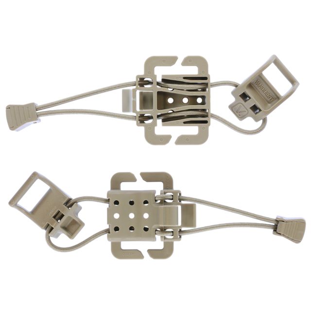 Vanquest Gear Elasto Gear Locks 2 Pack Coyote Tan Small - Vanquest Gear