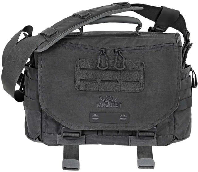 Vanquest Gear Envoy-13 Gen-4 Messenger Bag 13 in Black Large - Vanquest Gear