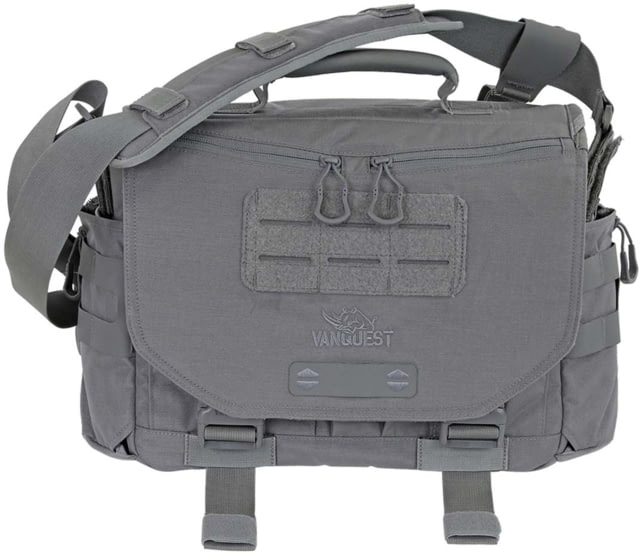 Vanquest Gear Envoy-13 Gen-4 Messenger Bag 13 in Wolf Gray Large - Vanquest Gear