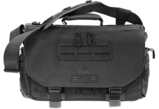 Vanquest Gear Envoy-17 Gen-4 Messenger Bag 13 in Black Large - Vanquest Gear