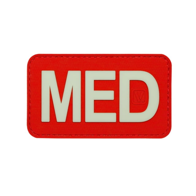 Vanquest Gear MED Medical Glow In The Dark Patch Red Small - Vanquest Gear