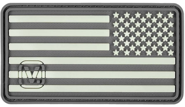 Vanquest Gear US Flag Reversed / Right-Star - Glow In The Dark Patch Wolf Gray - Vanquest Gear