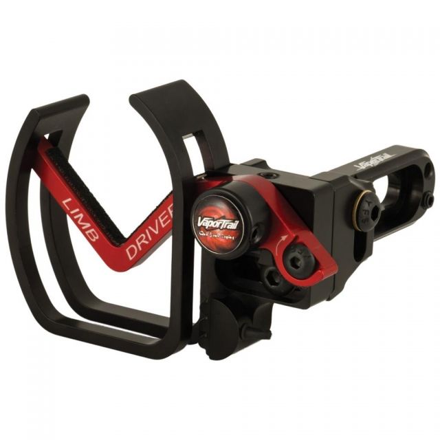 Vapor Trail Limb Driver Pro-V Rest Black/Red LH 50970 - Vapor Trail
