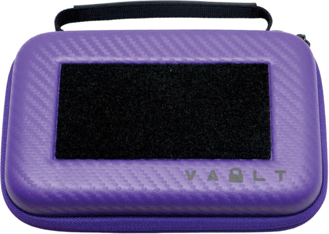 Vault Case Nano Case 7in x 4.5in x 2in Purple Faux Carbon Fiber Outer Shell