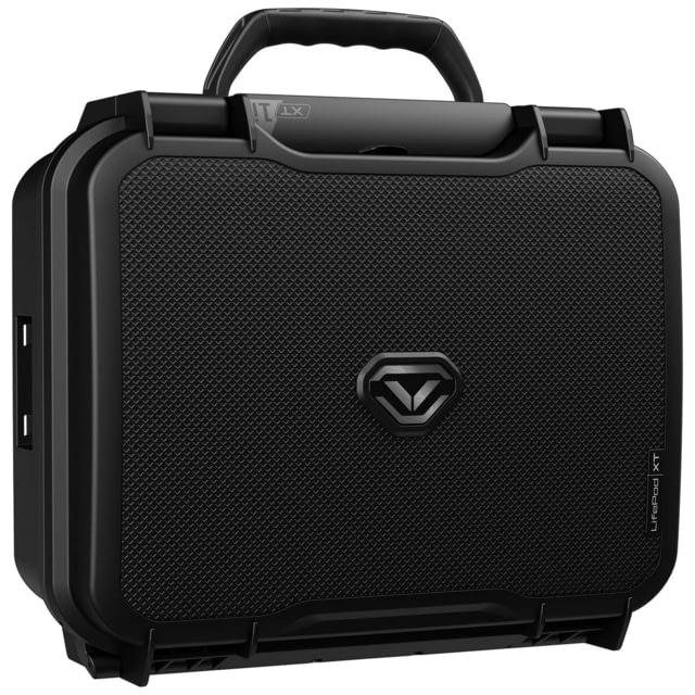 Vaultek Safe LifePod XT Standard-size Safe w/Base Pluck Foam and Protective Lid Crate Foam Panel Black - Vaultek Safe