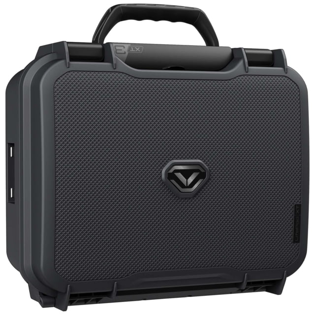 Vaultek Safe LifePod XT Tactical w/Removable EDC Tray Storage 3 Pistol Racks 1 Magazine Rack and Molly Board Panel Titanium Gray - Vaultek Safe