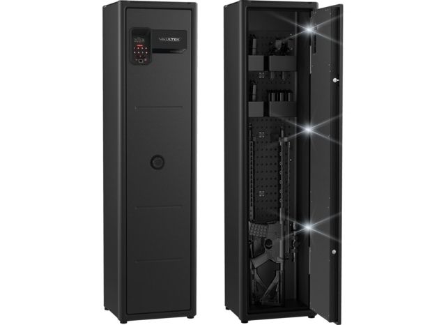 Vaultek Safe RS500i WiFi Biometric Smart Rifle Safe 54 x 14 x 11.7 inch Black - Vaultek Safe