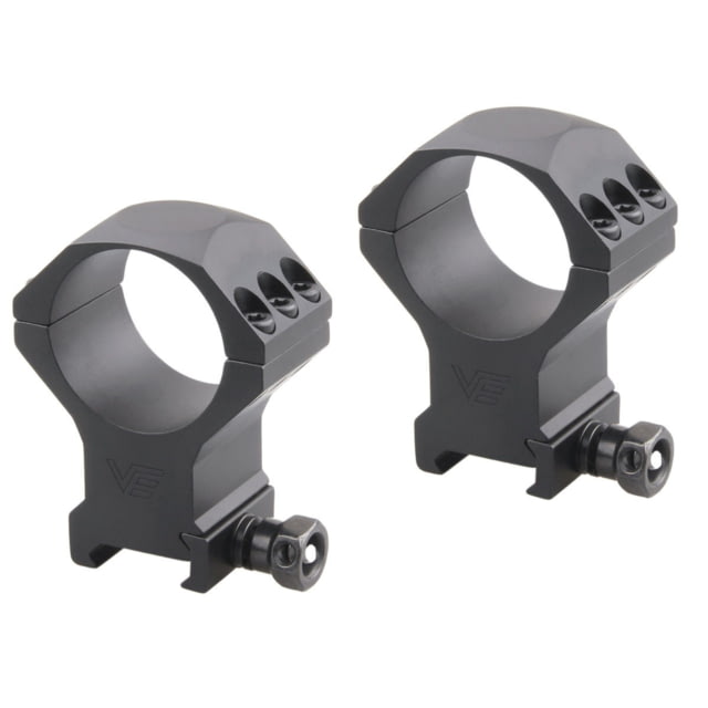 Vector Optics 34mm X-Accu High Profile Picatinny Rings Black - Vector Optics