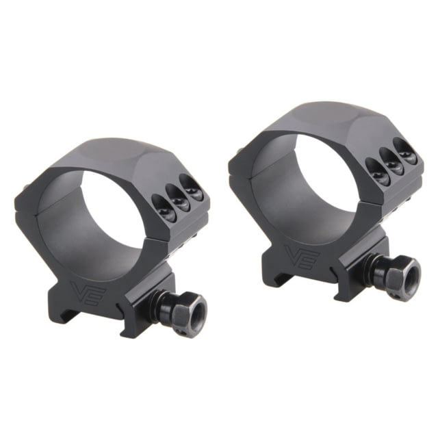 Vector Optics 34mm X-Accu Low Profile Picatinny Rings Black - Vector Optics
