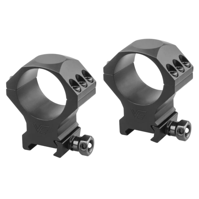 Vector Optics 34mm X-Accu Medium Profile Picatinny Rings Black - Vector Optics