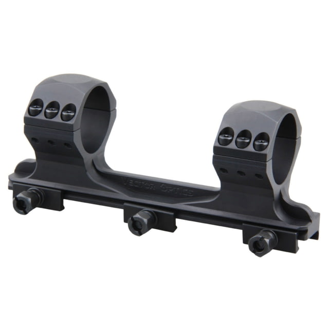 Vector Optics 34mm X-Accu One Piece High Picatinny Mount Black - Vector Optics
