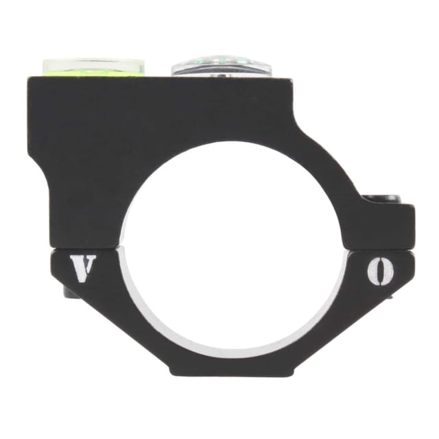 Vector Optics ACD Mount Ring 30mm Tube 6063-T6 Matte w/ Offset Level Bubble & Compass Black - Vector Optics