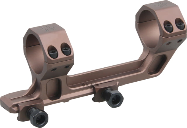 Vector Optics AR 30mm One Piece Extended Picatinny Mount 20MOA Coyote FDE Matte Chorme - Vector Optics