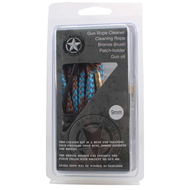 Vector Optics BoreSnake Gun Cleaning Kit .357cal & 9mm Luger Black - Gunpany