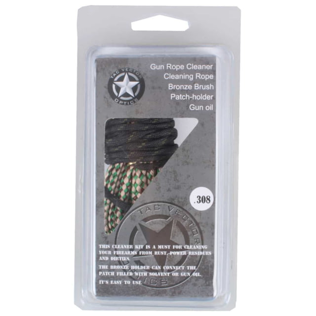 Vector Optics BoreSnake Gun Cleaning Kit 7.62x51mm NATO/ .308 Black - Vector Optics
