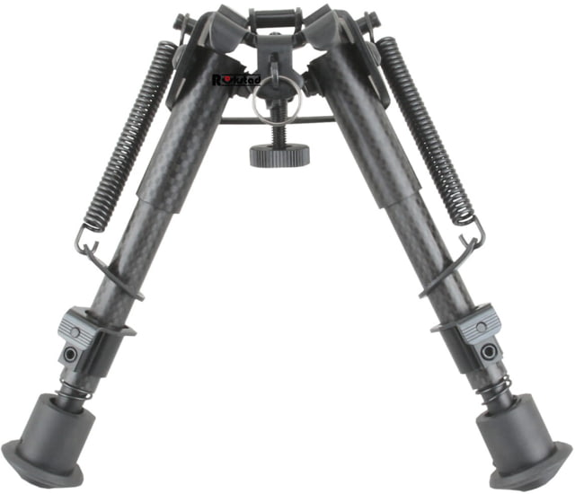 Vector Optics Carbon Fiber Spring Bipod 6-9in Black - Vector Optics