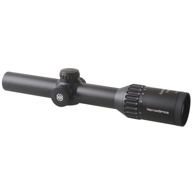 Vector Optics Continental 1-6x24mm IR LPVO Rifle Scope German 4 Reticle Black - Vector Optics