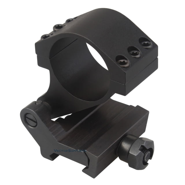 USED Vector Optics Flip-to-Side Mount Ring 30mm Tube Picatinny 41mm Height 90-degree Cant 45 Steel Black SCSR-08 EDEMO3 Used Condition Fair Scratches - Vector Optics