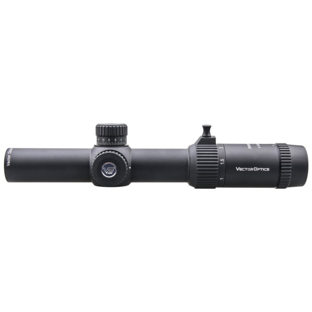 Vector Optics Forester 1-5x24mm Second Focal Pane Gen 2 Etched Center Dot Illuminated Reticle 30mm Tube Rifle Scope Black SCOC-04II - Vector Optics